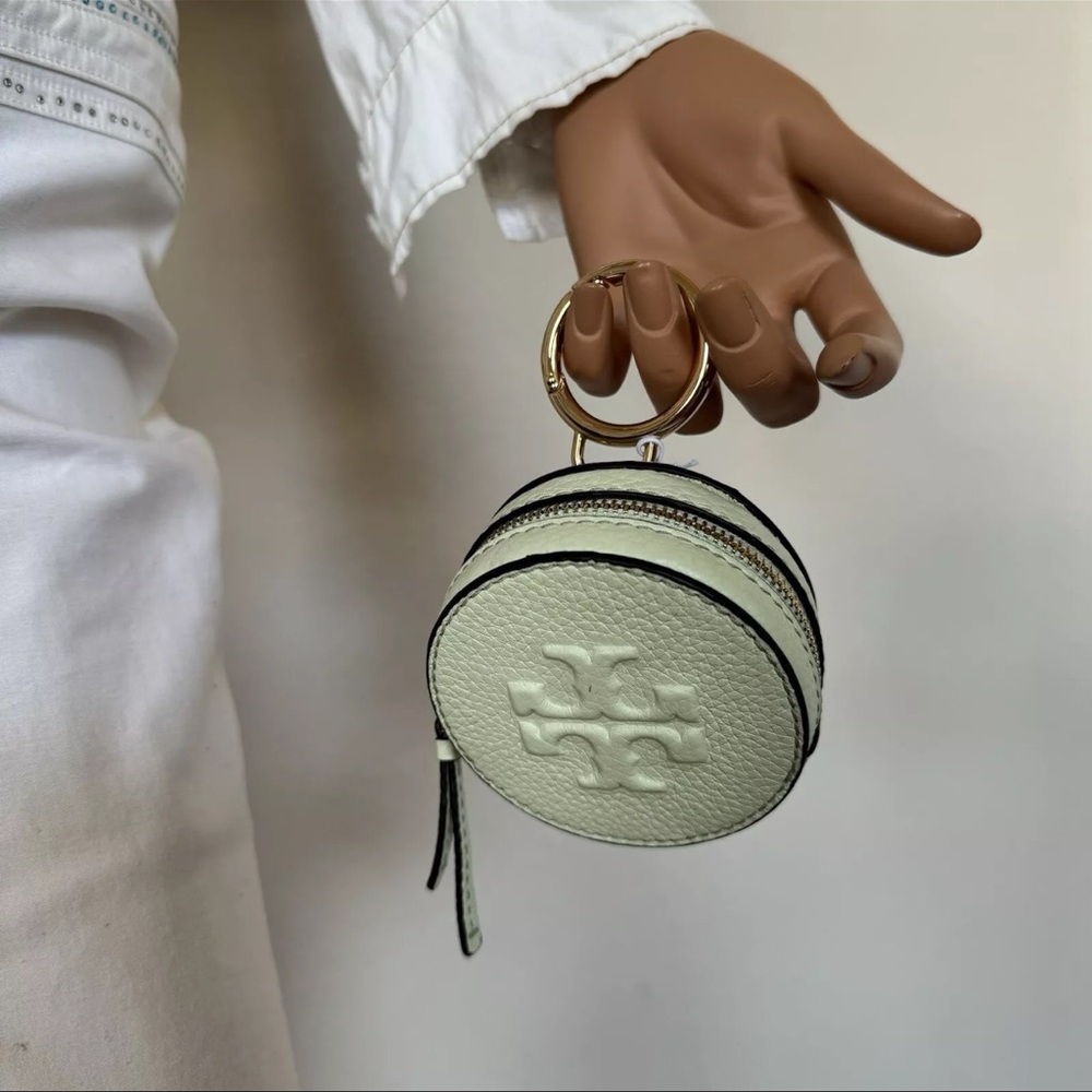 NWT Tory Burch 150410 Thea Coin Pouch Refined Pebble Leather